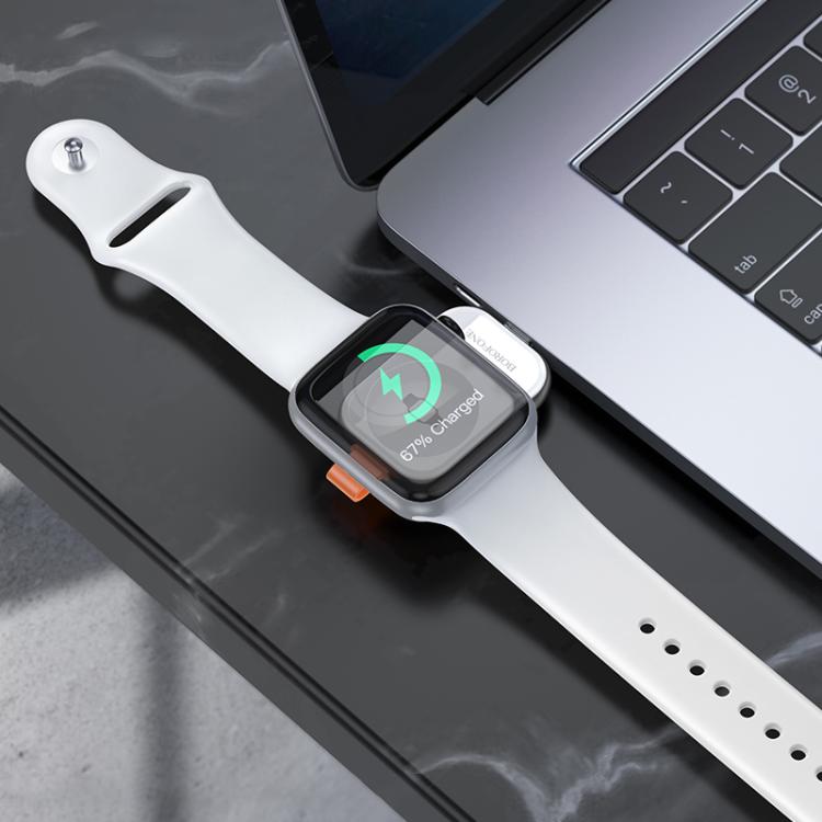 For Apple Watch Series Borofone BQ25A Portable Wireless Charger(Silver) - free shipping - PMC TechLife - Order now!