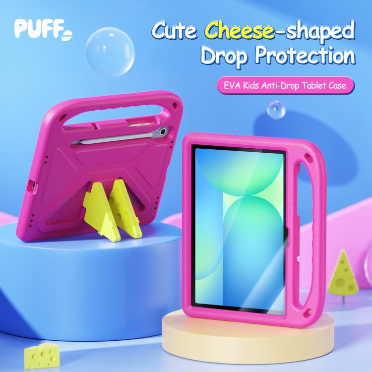 For Samsung Galaxy Tab S10 FE / S9 FE DUX DUCIS PUFF Series EVA Portable Holder Tablet Case(Pink) - free shipping - PMC TechLife - Order now!