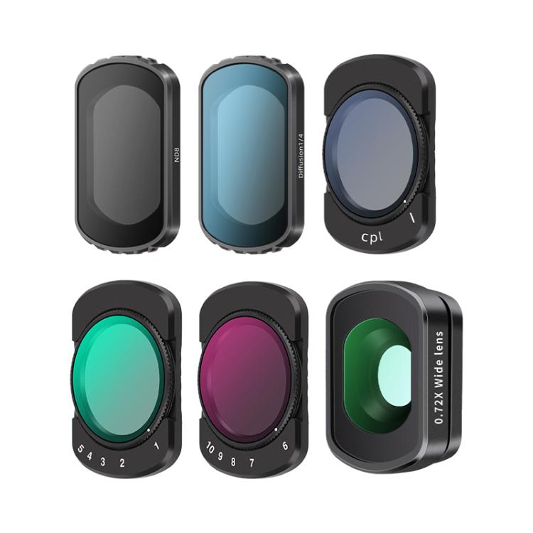 For DJI Osmo Pocket 3 Camera Lens Filter, Filter:ND8 - free shipping - PMC TechLife - Order now!