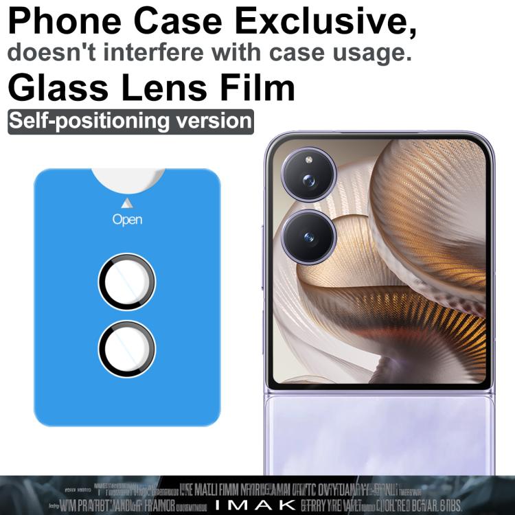 For Xiaomi Mix Flip 2 imak Glass Rear Camera Lens Film Phone Case Exclusive, Self-positioning Version - free shipping - PMC TechLife - Order now!