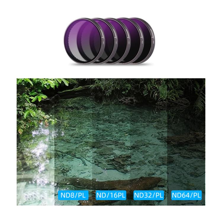 For DJI Action 5 Pro Camera Lens Filter, Filter:ND8 - free shipping - PMC TechLife - Order now!