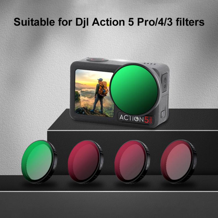 For DJI Action 5 Pro Camera Lens Filter, Filter:UV - free shipping - PMC TechLife - Order now!
