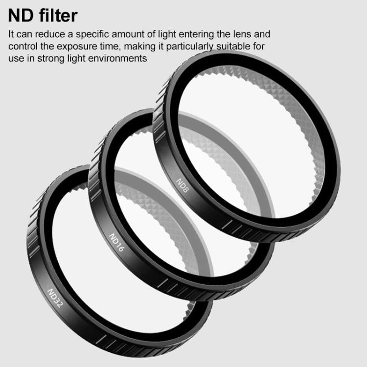 For DJI Action 5 Pro Camera Lens Filter, Filter:ND64 - free shipping - PMC TechLife - Order now!