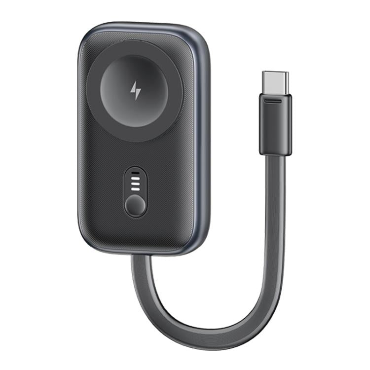 For Apple Watch Series USAMS CD245 1200mAh Portable Watch Wireless Charger with Cable(Metal Gray) - free shipping - PMC TechLife - Order now!