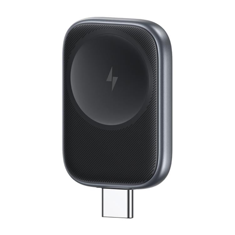 For Apple Watch Series USAMS CD247 USB-C / Type-C Plug Portable Watch Wireless Charger(Metal Gray) - free shipping - PMC TechLife - Order now!