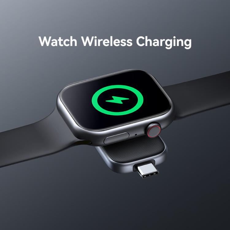 For Apple Watch Series USAMS CD247 USB-C / Type-C Plug Portable Watch Wireless Charger(Desert Gold) - free shipping - PMC TechLife - Order now!