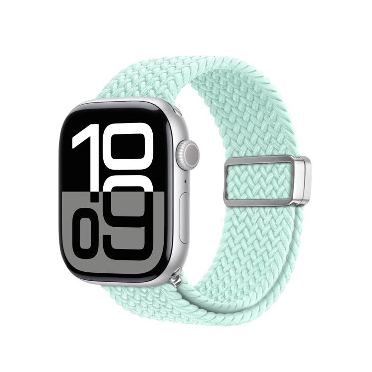 For Apple Watch 38 / 40 / 41 / S10 42mm DUX DUCIS Mixture Ultra Series Magnetic Buckle Nylon Braided Strap(Mint Green) - free shipping - PMC TechLife - Order now!