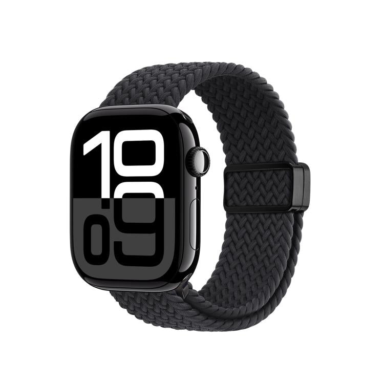 For Apple Watch 42 / 44 / 45 / 46 / 49mm DUX DUCIS Mixture Ultra Series Magnetic Buckle Nylon Braided Strap(Midnight) - free shipping - PMC TechLife - Order now!