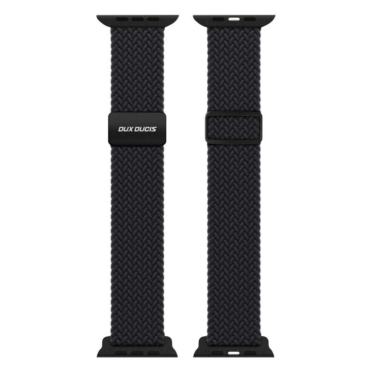 For Apple Watch 42 / 44 / 45 / 46 / 49mm DUX DUCIS Mixture Ultra Series Magnetic Buckle Nylon Braided Strap(Midnight) - free shipping - PMC TechLife - Order now!