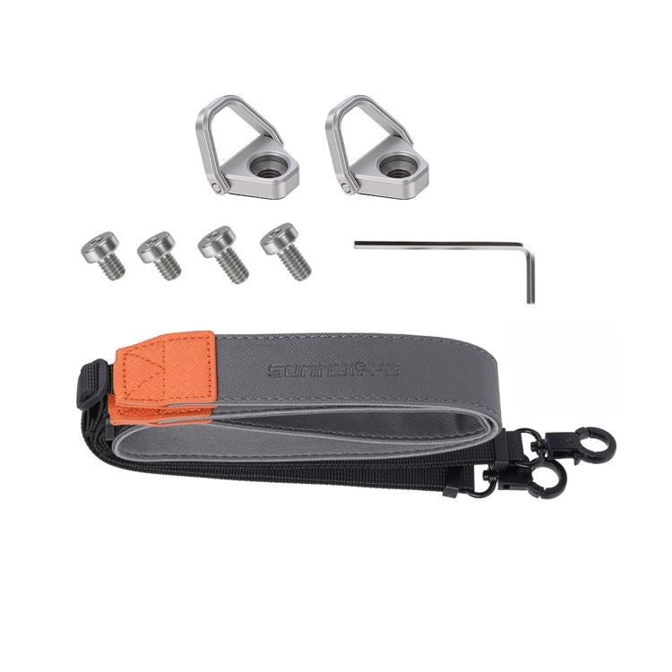 For DJI RC 2 / 1 / Pro 2 / 1 Sunnylife GS014 Multi-Purpose Lanyard with CNC Aluminum Buckle(Grey) - free shipping - PMC TechLife - Order now!