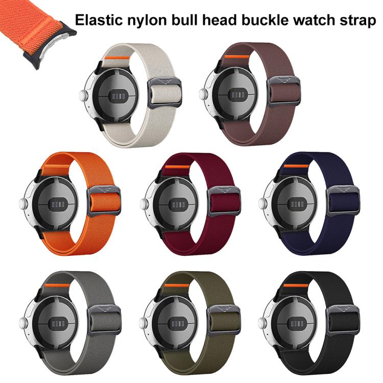 For Google Pixel Watch / Watch2 / Watch3 41mm xDfind Elastic Nylon Watch Band(Dark Blue) - free shipping - PMC TechLife - Order now!