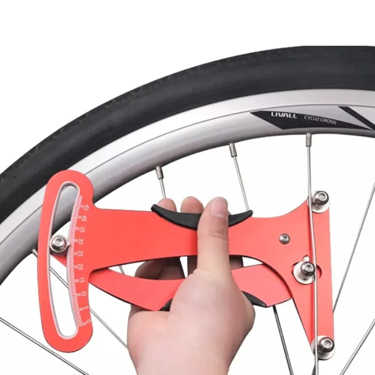 Bicycle Spokes Tension Meter Tool Rim Adjustment Measurement Gauges (Red) - Maintenance tools by PMC Jewellery | Online Shopping South Africa | PMC Jewellery