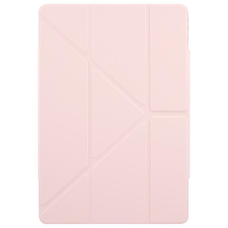 For Huawei MatePad Air 12 2024 Magnetic Detachable Dual-Clasp Acrylic Deformation Leather Tablet Case(Pink) - free shipping - PMC TechLife - Order now!