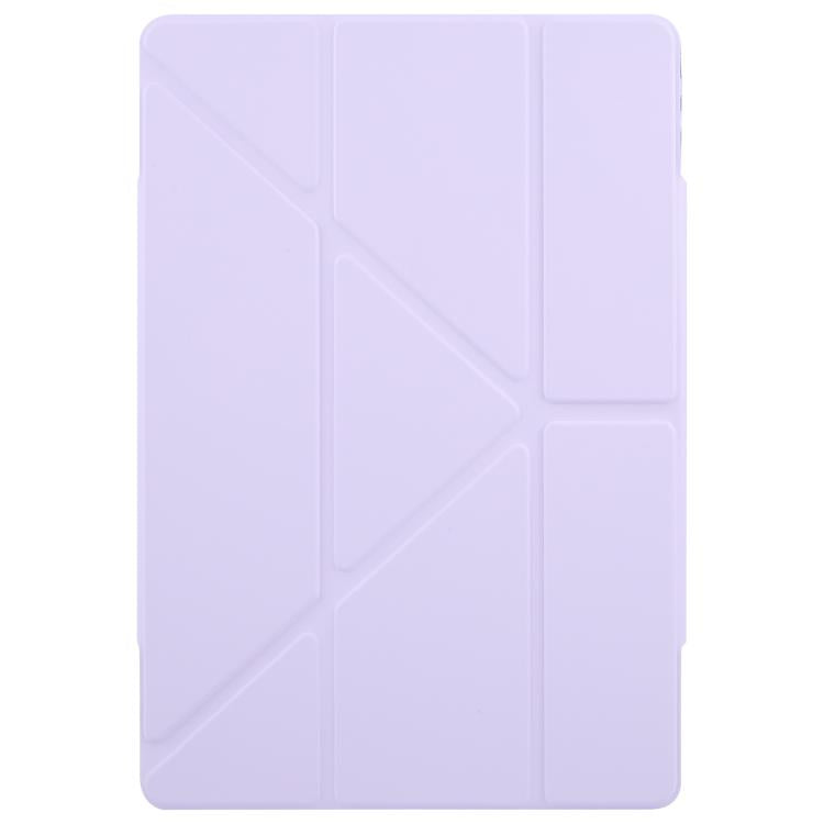 For Huawei MatePad Pro 12.2 2024 Magnetic Detachable Dual-Clasp Acrylic Deformation Leather Tablet Case(Taro Purple) - free shipping - PMC TechLife - Order now!