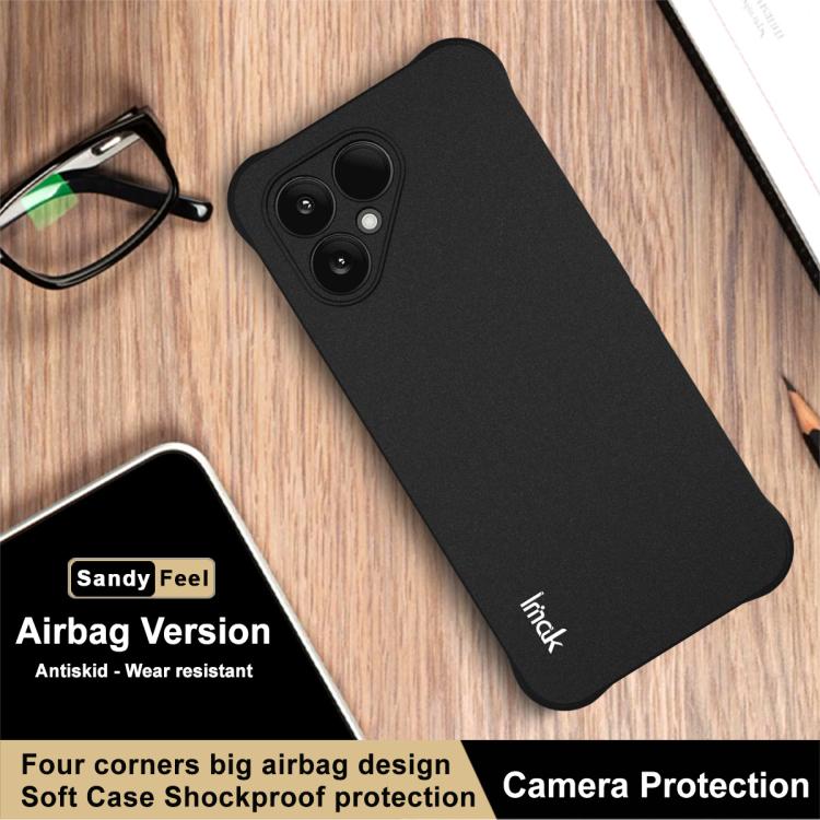 For Fairphone Gen.6 / e / OS Gen.6 imak Shockproof Airbag TPU Phone Case(Matte Black) - free shipping - PMC TechLife - Order now!