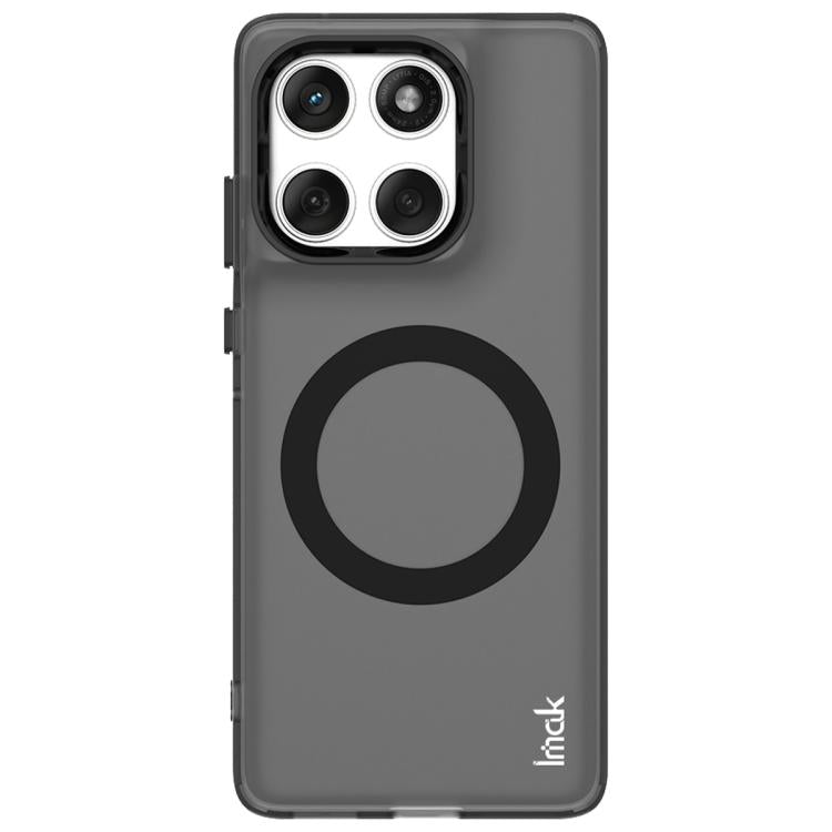 For Motorola Edge 60 Fusion IMAK Chocolate Series TPU + PET MagSafe Phone Case(Black) - free shipping - PMC TechLife - Order now!