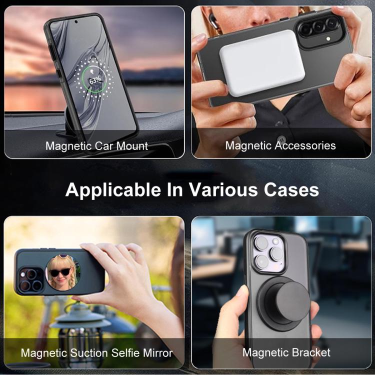 For Motorola Edge 60 Fusion IMAK Chocolate Series TPU + PET MagSafe Phone Case(Black) - free shipping - PMC TechLife - Order now!