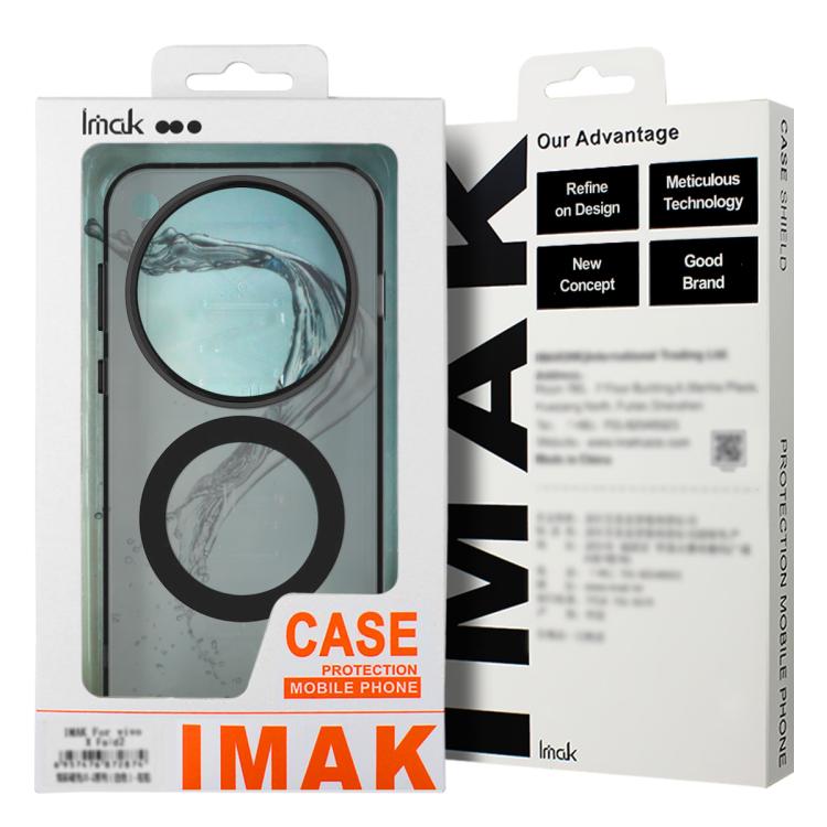 For Motorola Edge 60 Fusion IMAK Chocolate Series TPU + PET MagSafe Phone Case(Black) - free shipping - PMC TechLife - Order now!