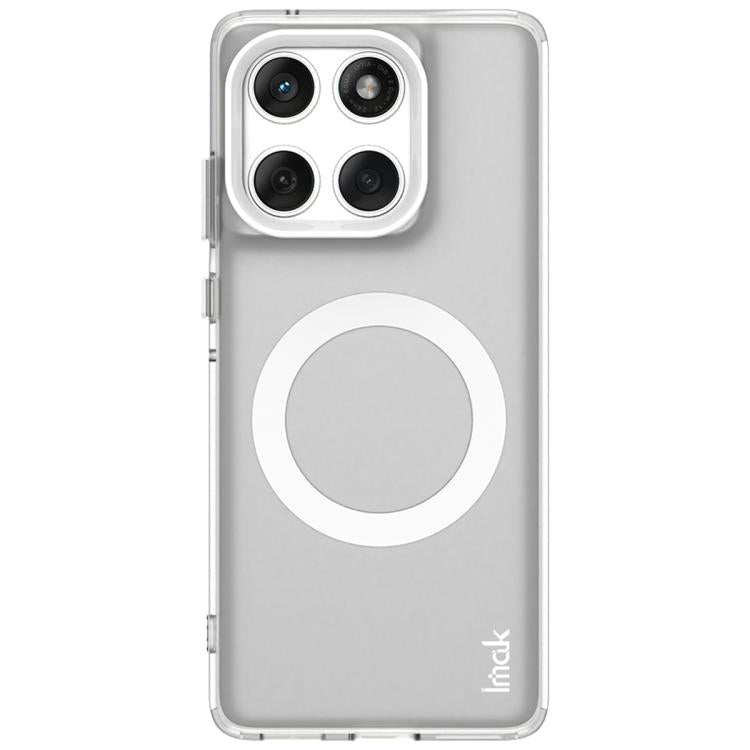 For Motorola Edge 60 Fusion IMAK Chocolate Series TPU + PET MagSafe Phone Case(White) - free shipping - PMC TechLife - Order now!
