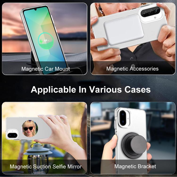 For Motorola Edge 60 Fusion IMAK Chocolate Series TPU + PET MagSafe Phone Case(White) - free shipping - PMC TechLife - Order now!