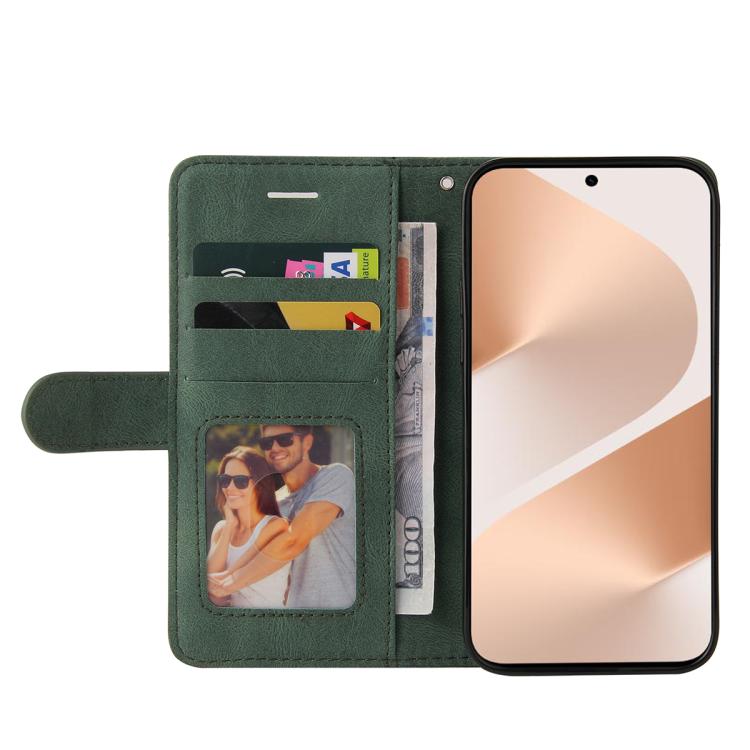 For Huawei Pura 80 5G Dual-color Splicing Flip Leather Phone Case(Green) - free shipping - PMC TechLife - Order now!