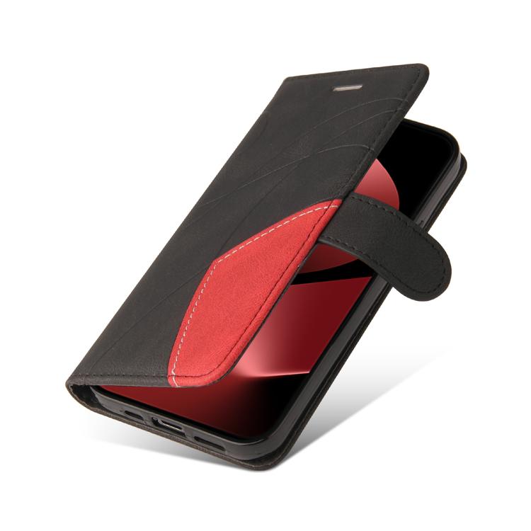 For Huawei Pura 80 Pro 5G Dual-color Splicing Flip Leather Phone Case(Black) - free shipping - PMC TechLife - Order now!