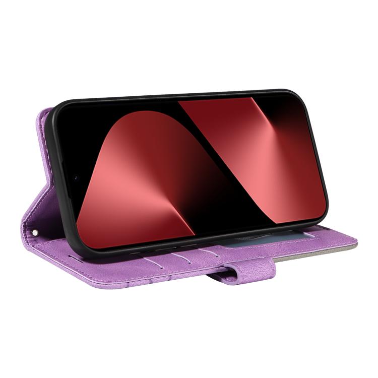 For Huawei Pura 80 Pro 5G Dual-color Splicing Flip Leather Phone Case(Purple) - free shipping - PMC TechLife - Order now!