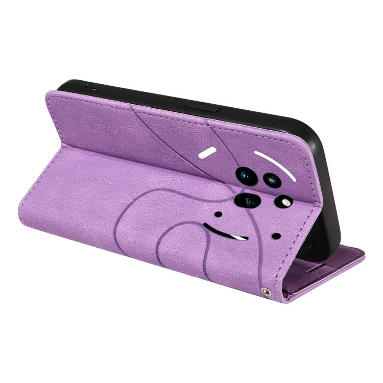 For Nothing Phone 3A Pro Dual-color Splicing Flip Leather Phone Case(Purple) - free shipping - PMC TechLife - Order now!