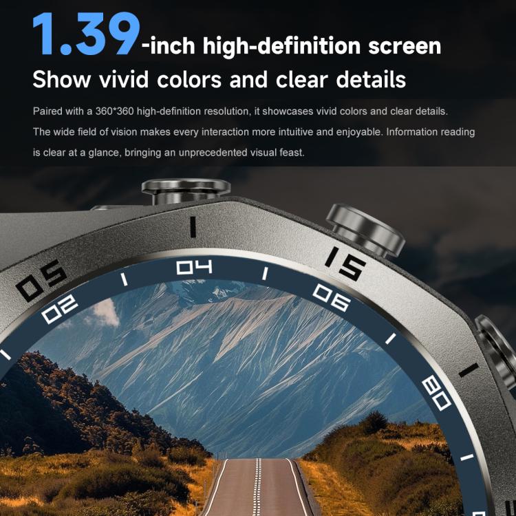 F38 Dual-ear Bluetooth Earphone Smart Watch IP67 Supports Heart Rate Monitoring, Watchband:Silicone(Black) - free shipping - PMC TechLife - Order now!