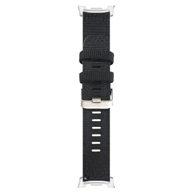 For Samsung Galaxy Watch8 / 8 Classic xDfind Two-section Nylon Watch Band(Black) - free shipping - PMC TechLife - Order now!