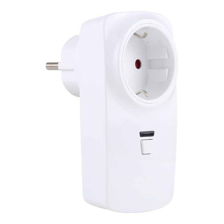 AK-DL220 220V Smart Wireless Remote Control Socket with Remote Control, Plug Type:EU Plug - Smart Socket by PMC Jewellery | Online Shopping South Africa | PMC Jewellery