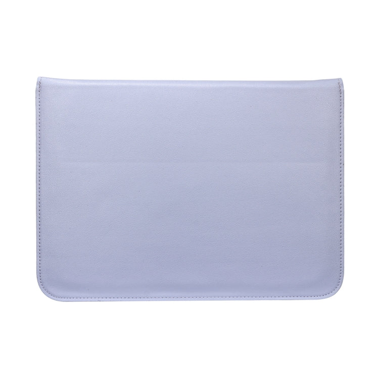 PU Leather Ultra-thin Envelope Bag Laptop Bag for MacBook Air / Pro 11 inch, with Stand Function(Tranquil Blue) - Protective Bags by PMC Jewellery | Online Shopping South Africa | PMC Jewellery | Buy Now Pay Later Mobicred