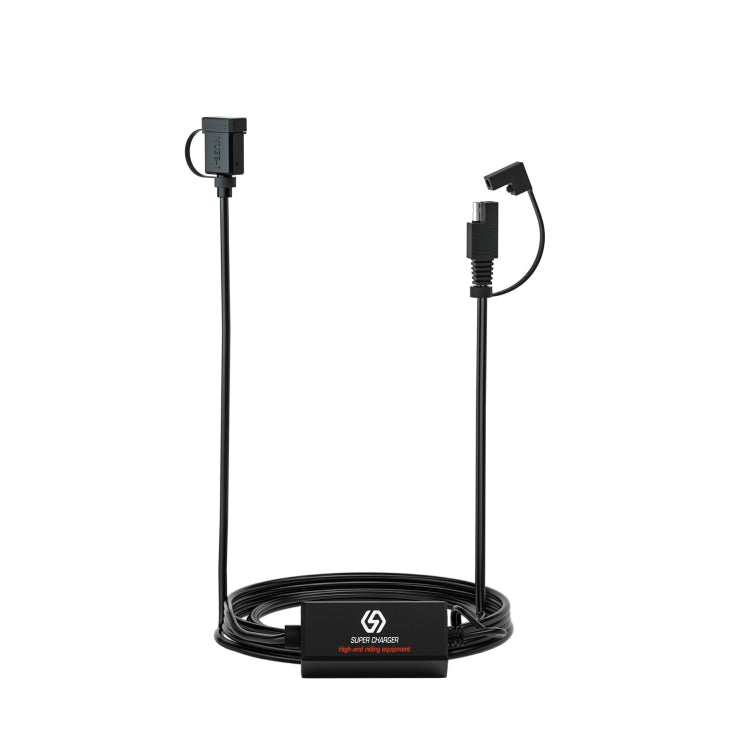 WUPP CS-1186B1 Motorcycle SAE Single USB Port Fast Charging Charger - free shipping - PMC TechLife - Order now!