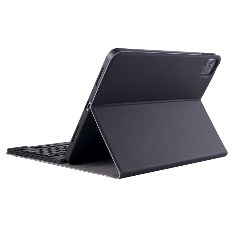 A098B TPU Detachable Ultra-thin Bluetooth Keyboard Tablet Case for iPad Air 11 2024 / 2025 / Air 4 10.9 inch 2020, with Stand & Pen Slot(Black) - For iPad Air by PMC TechLife | Online Shopping South Africa | PMC TechLife | Buy Now Pay Later Mobicred