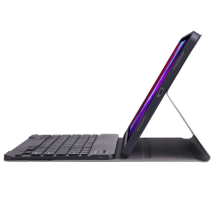 A098B TPU Detachable Ultra-thin Bluetooth Keyboard Tablet Case for iPad Air 11 2024 / 2025 / Air 4 10.9 inch 2020, with Stand & Pen Slot(Black) - For iPad Air by PMC TechLife | Online Shopping South Africa | PMC TechLife | Buy Now Pay Later Mobicred