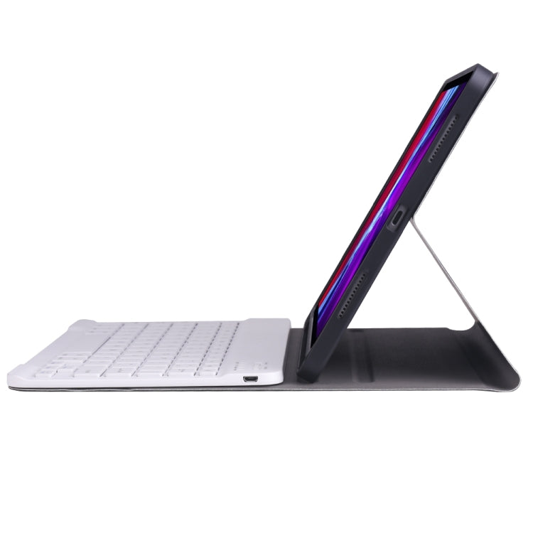 A098B TPU Detachable Ultra-thin Bluetooth Keyboard Tablet Case for iPad Air 11 2024 / 2025 / Air 4 10.9 inch 2020, with Stand & Pen Slot(Rose Gold) - For iPad Air by PMC Jewellery | Online Shopping South Africa | PMC Jewellery | Buy Now Pay Later Mobicred