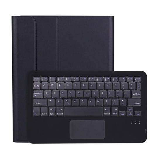 A098B-A Detachable ABS Ultra-thin Bluetooth Keyboard + TPU Tablet Case for iPad Air 4 10.9 inch (2020), with Stand & Pen Slot & Touch(Black) - For iPad Air by PMC Jewellery | Online Shopping South Africa | PMC Jewellery