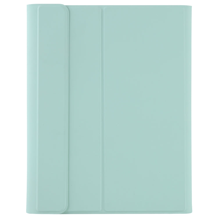 T098B Integrated Ultra-thin Candy Colors Bluetooth Keyboard Tablet Case for  iPad Air 11 2024 / 2025 / Air 4 10.9 inch 2020, with Stand & Pen Slot(Light Green) - free shipping - PMC TechLife - Order now!