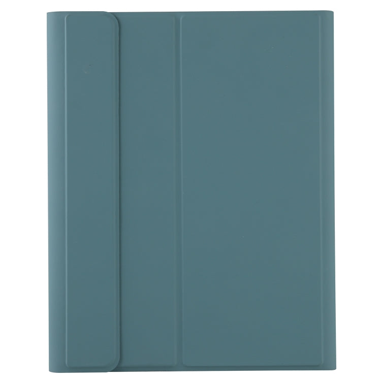 T098B Integrated Ultra-thin Candy Colors Bluetooth Keyboard Tablet Case for  iPad Air 11 2024 / 2025 / Air 4 10.9 inch 2020, with Stand & Pen Slot(Dark Green) - For iPad Air by PMC TechLife | Online Shopping South Africa | PMC TechLife | Buy Now Pay Later Mobicred