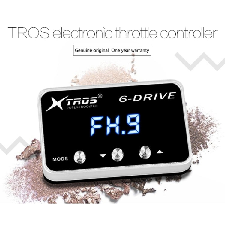 For Peugeot 207 2009+ TROS TS-6Drive Potent Booster Electronic Throttle Controller - Car Modification by TROS | Online Shopping South Africa | PMC TechLife | Buy Now Pay Later Mobicred