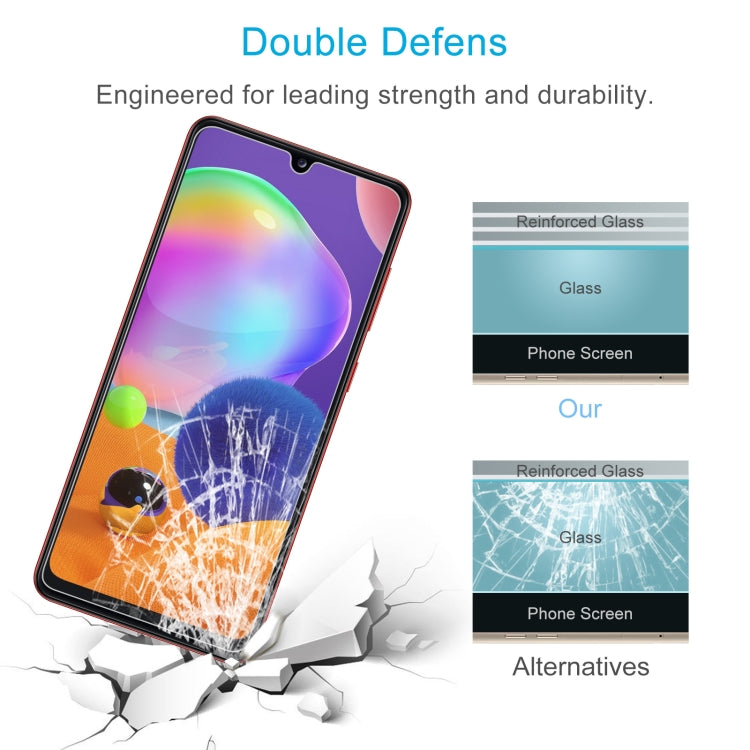 For Samsung Galaxy A31 0.26mm 9H 2.5D Tempered Glass Film - Galaxy Tempered Glass by DIYLooks | Online Shopping South Africa | PMC TechLife | Buy Now Pay Later Mobicred