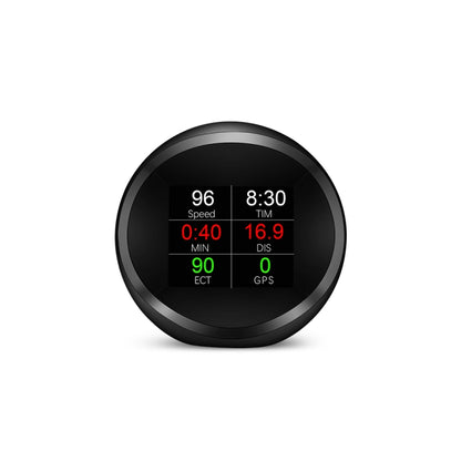 P11 OBD2 + GPS Mode Car HUD Head-up Display Water Temperature / Vehicle Speed / Voltage / Fuel Consumption Display, Speed Alarm - Head Up Display System by PMC Jewellery | Online Shopping South Africa | PMC Jewellery | Buy Now Pay Later Mobicred