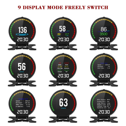 P15 OBD2 Car HUD Head-up Display Water Temperature / Vehicle Speed / Voltage - Head Up Display System by PMC Jewellery | Online Shopping South Africa | PMC Jewellery | Buy Now Pay Later Mobicred