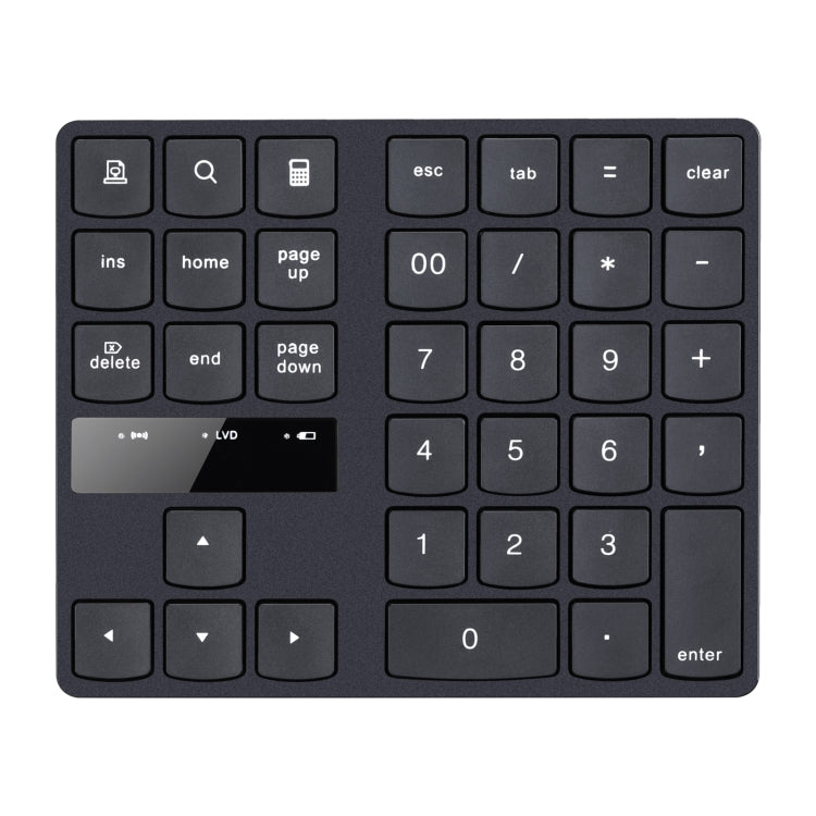 533 35 Keys 2.4G Ultra-thin Design Wireless Charging Digital Keyboard - Wireless Keyboard by PMC Jewellery | Online Shopping South Africa | PMC Jewellery | Buy Now Pay Later Mobicred