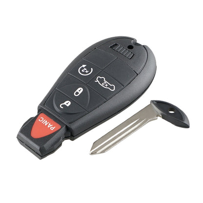 Car 433MHZ FCCID: M3N5WY783X Key Shell Remote Control Case for Dodge / Chrysler / Jeep 5-button - Remote Car Key by PMC Jewellery | Online Shopping South Africa | PMC Jewellery | Buy Now Pay Later Mobicred