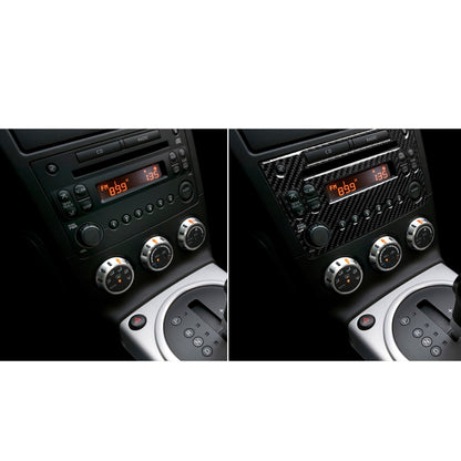 Car Carbon Fiber CD Radio Player Panel Decorative Sticker for Nissan 350z 2006-2009 - Car Interior Mouldings by PMC Jewellery | Online Shopping South Africa | PMC Jewellery | Buy Now Pay Later Mobicred