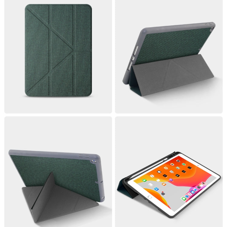Mutural Multi-fold Smart Leather Tablet Case For iPad Air 2022 / 2020 10.9(Blue) - free shipping - PMc TechLife - Order now!