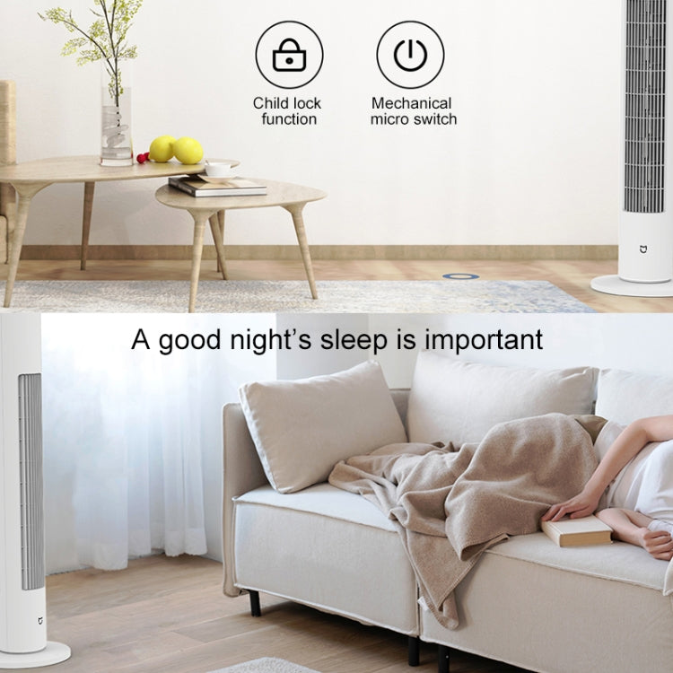 Original Xiaomi Mijia 2.4GHz WiFi Control DC Inverter Tower Fan(White) - Electric Fans by Xiaomi | Online Shopping South Africa | PMC Jewellery | Buy Now Pay Later Mobicred