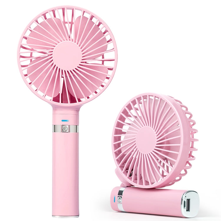 S2 Portable Foldable Handheld Electric Fan, with 3 Speed Control & Night Light (Pink) - Electric Fans by PMC Jewellery | Online Shopping South Africa | PMC Jewellery | Buy Now Pay Later Mobicred