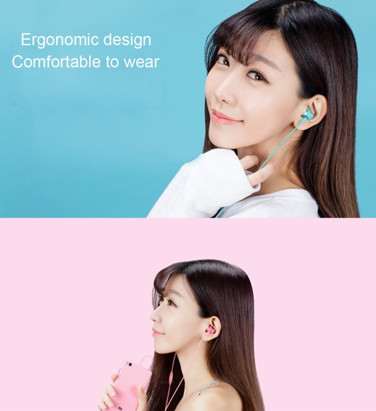 Original Xiaomi Mi In-Ear Headphones Basic Earphone with Wire Control + Mic, Support Answering and Rejecting Call(Black) - Normal Style Earphone by Xiaomi | Online Shopping South Africa | PMC Jewellery | Buy Now Pay Later Mobicred